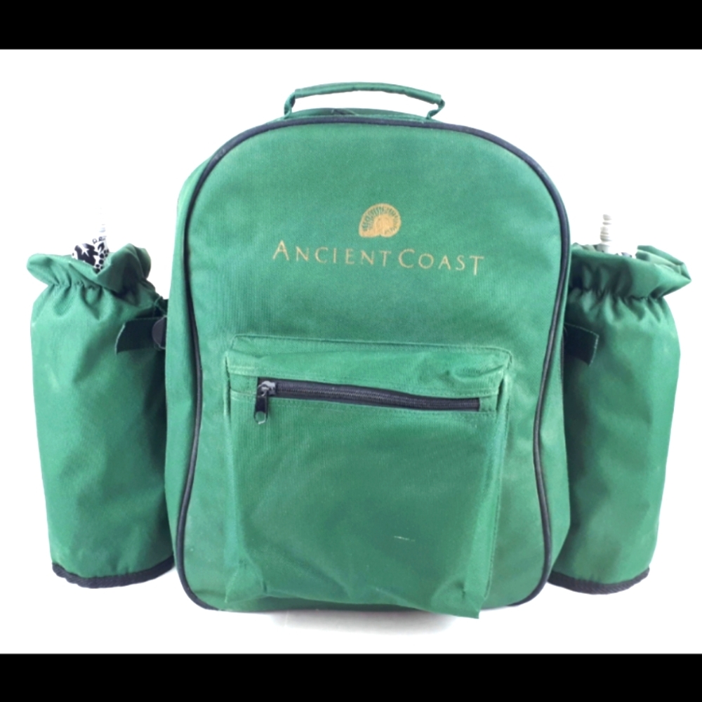 Ancient Coast wine and cheese backpack.